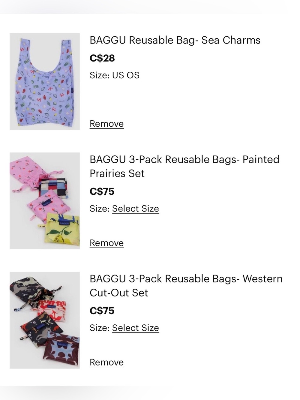 Baggu Bundle
